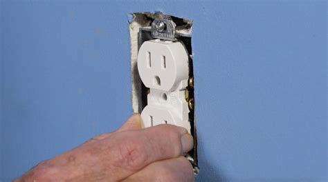 how to remove a clip in electrical box|electrical box loose.